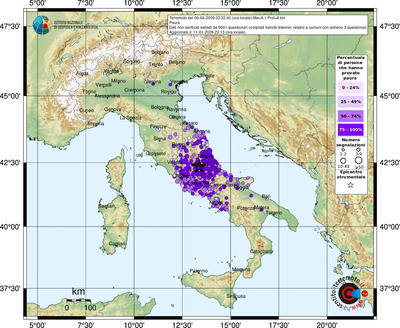 Mappa comuni con almeno 3 questionari