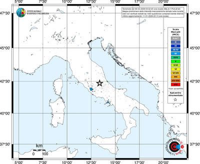 Mappa MCS - territori località