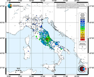 Mappa MCS - territori comuni