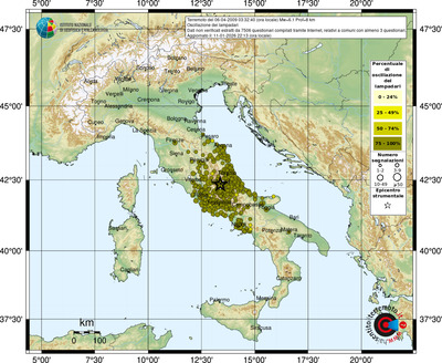 Mappa comuni con almeno 3 questionari
