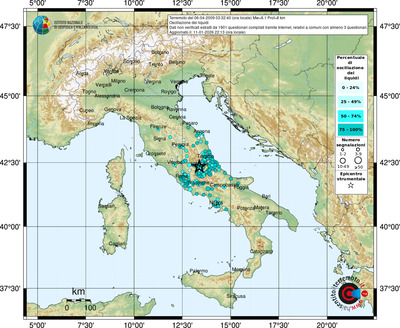 Mappa comuni con almeno 3 questionari