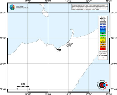 Mappa MCS - territori località