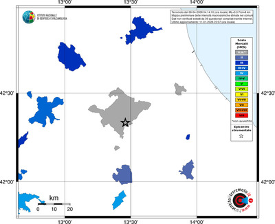 Mappa MCS - territori comuni
