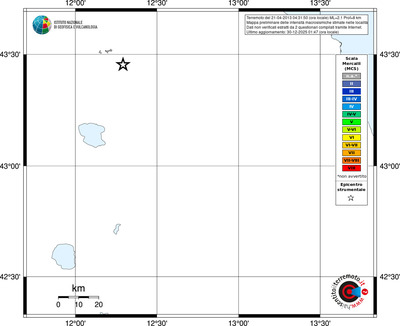 Mappa MCS - territori località