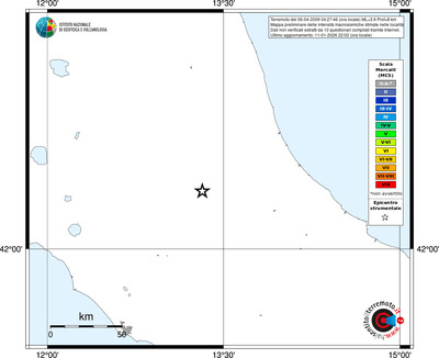 Mappa MCS - territori località