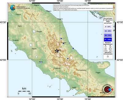 Mappa comuni con almeno 3 questionari