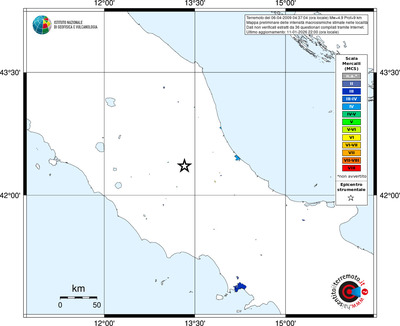 Mappa MCS - territori località