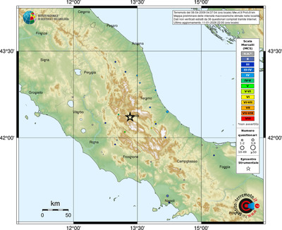 Mappa MCS - località