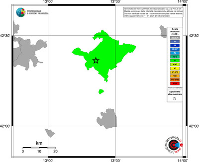 Mappa MCS - territori comuni