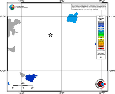 Mappa MCS - territori comuni