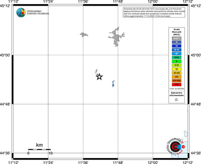 Mappa MCS - territori località