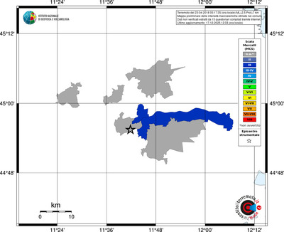 Mappa MCS - territori comuni