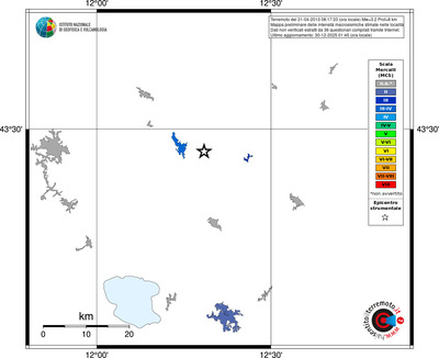 Mappa MCS - territori località