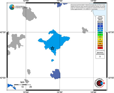 Mappa MCS - territori comuni