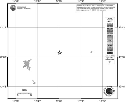 Mappa MCS - territori località