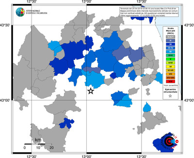 Mappa MCS - territori comuni