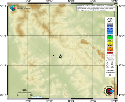 Mappa EMS - località