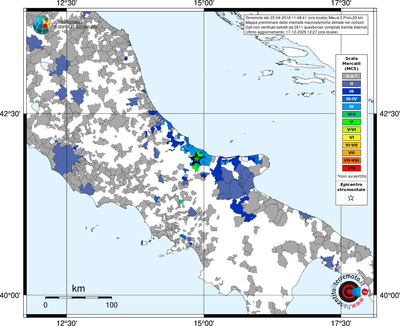 Mappa MCS - territori comuni