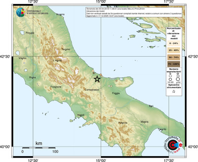 Mappa comuni con almeno 3 questionari