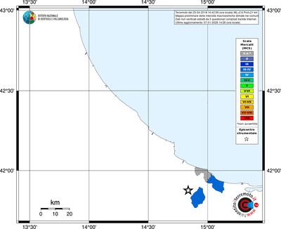 Mappa MCS - territori comuni
