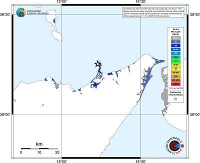 Mappa MCS - territori località