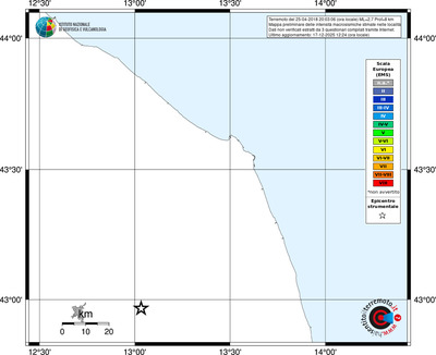 Mappa EMS - territori località