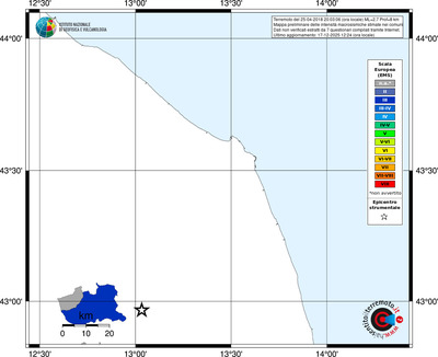 Mappa EMS - territori comuni