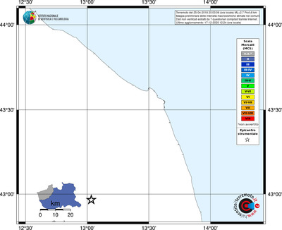Mappa MCS - territori comuni