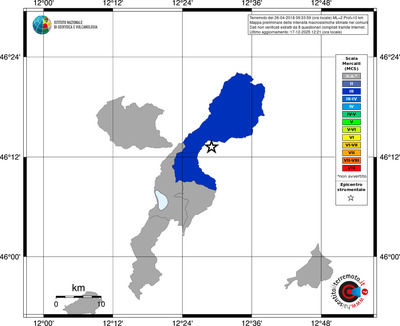Mappa MCS - territori comuni