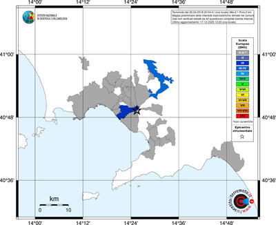 Mappa EMS - territori comuni