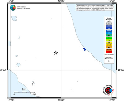 Mappa EMS - territori località