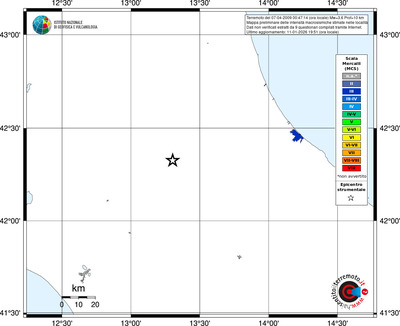 Mappa MCS - territori località