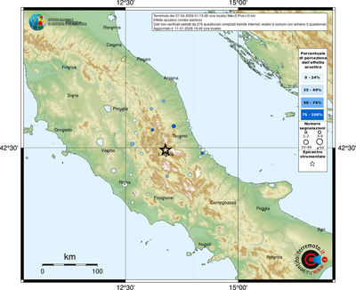 Mappa comuni con almeno 3 questionari