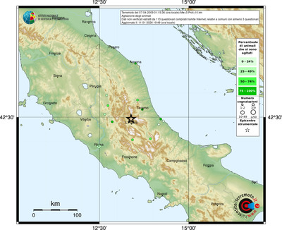 Mappa comuni con almeno 3 questionari