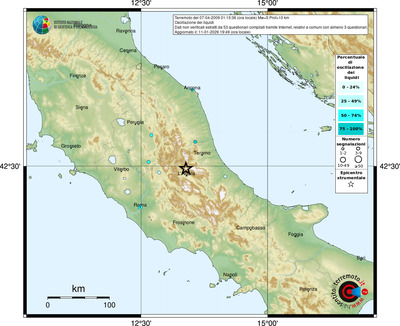 Mappa comuni con almeno 3 questionari