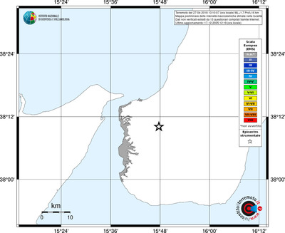 Mappa EMS - territori località