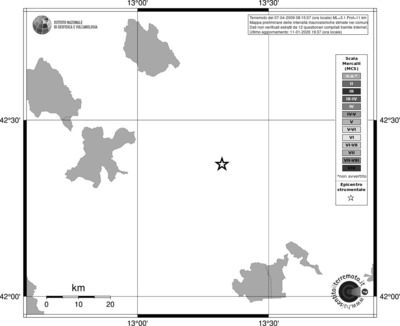 Mappa MCS - territori comuni