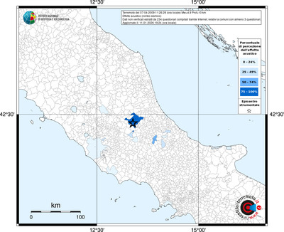 Mappa territorio comunale con almeno 3 questionari