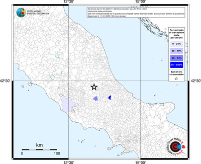 Mappa territorio comunale con almeno 3 questionari