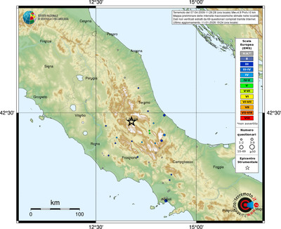 Mappa EMS - località