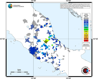 Mappa MCS - territori comuni