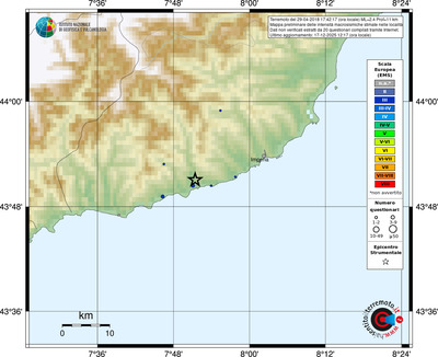 Mappa EMS - località