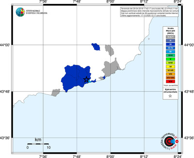 Mappa MCS - territori comuni
