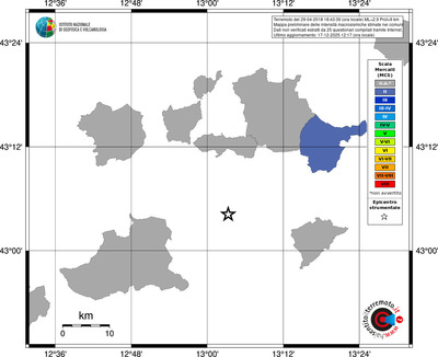 Mappa MCS - territori comuni