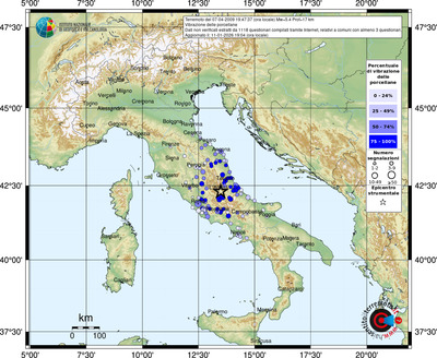 Mappa comuni con almeno 3 questionari