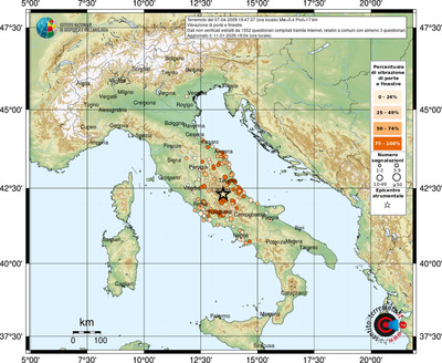 Mappa comuni con almeno 3 questionari