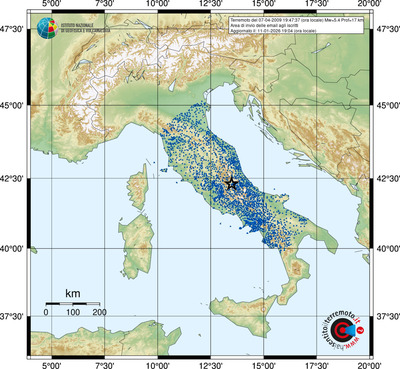 Area di invio delle email agli iscritti