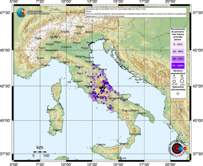 Mappa comuni con almeno 3 questionari