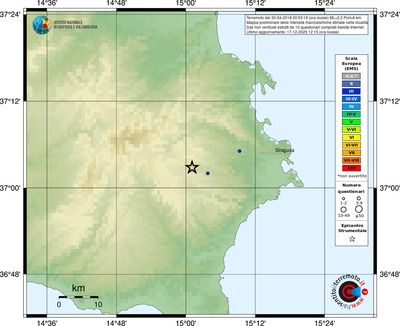 Mappa EMS - località
