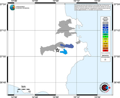 Mappa MCS - territori comuni